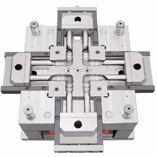 Customized White PVC PPSU PPR Injection Pipe Fitting Mould for Electronic